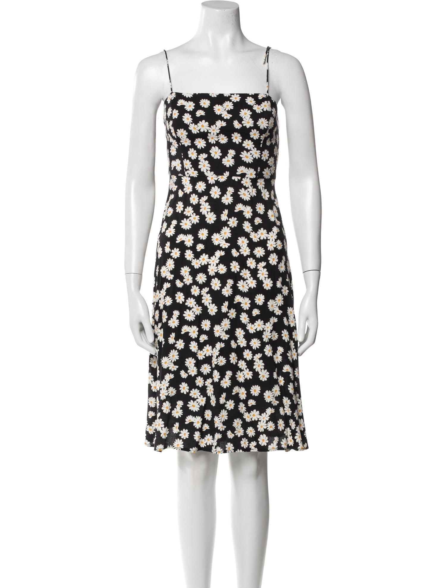 Reformation Floral Print Mini Dress