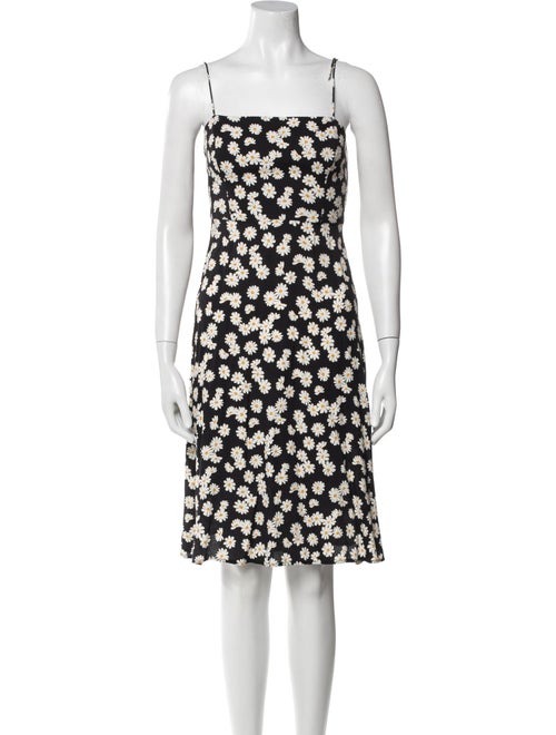 Reformation Floral Print Mini Dress