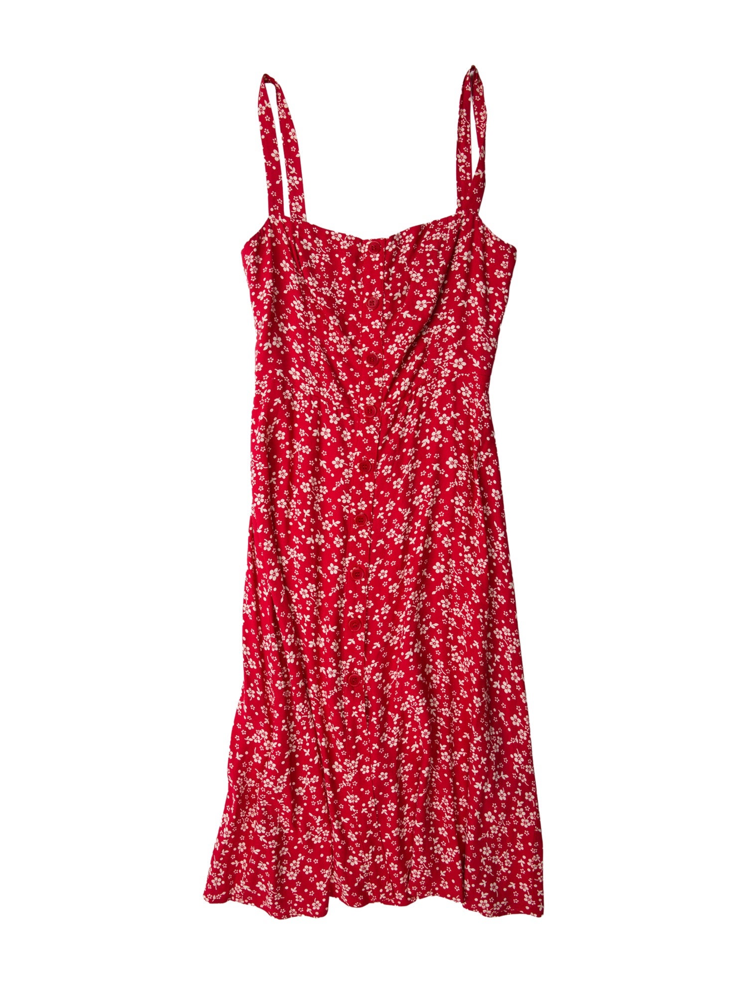 Reformation Printed Knee-Length Dress