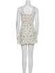 Reformation Floral Print Mini Dress
