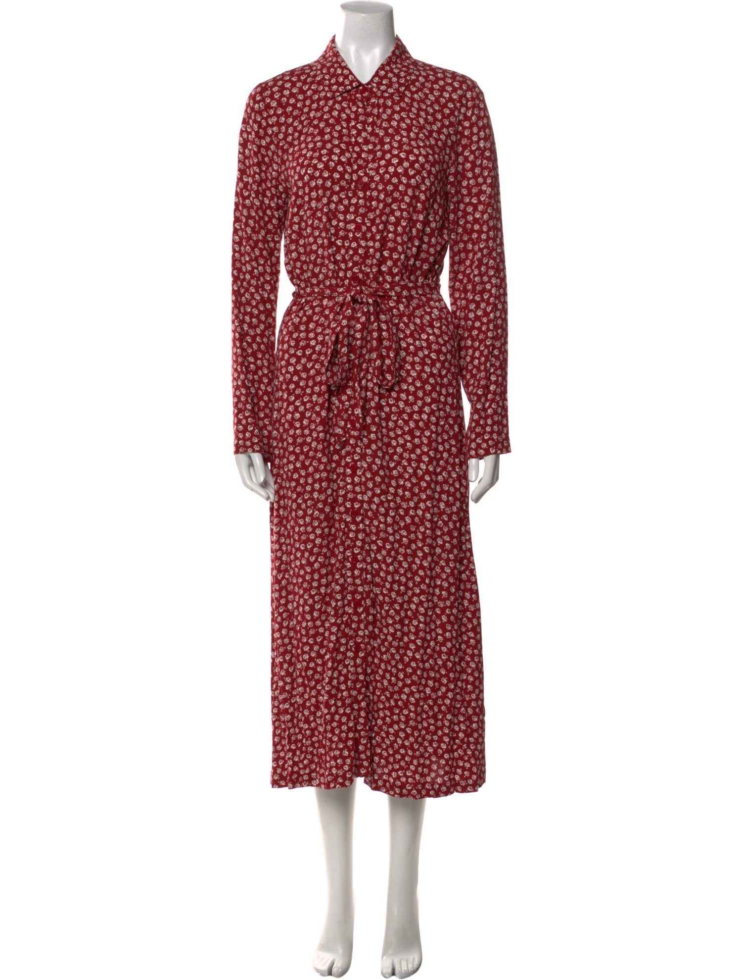 Reformation Printed Long Dress