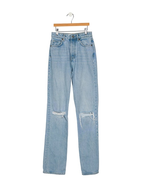 Reformation High-Rise Straight Leg Jeans