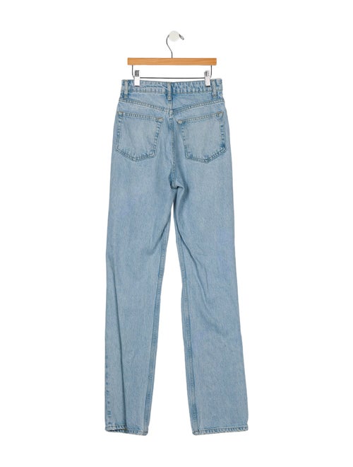 Reformation High-Rise Straight Leg Jeans