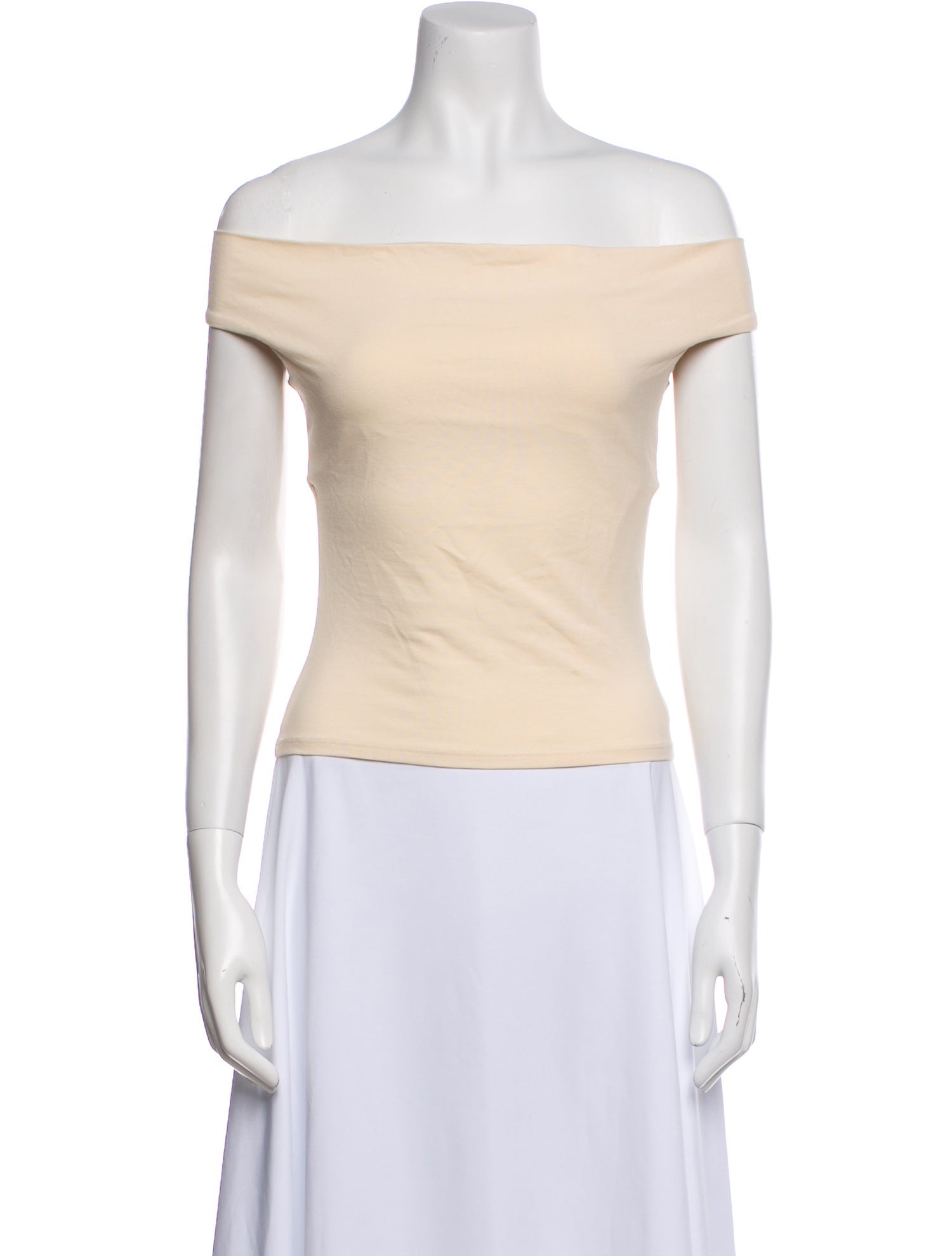 Reformation Off-The-Shoulder Short Sleeve Top