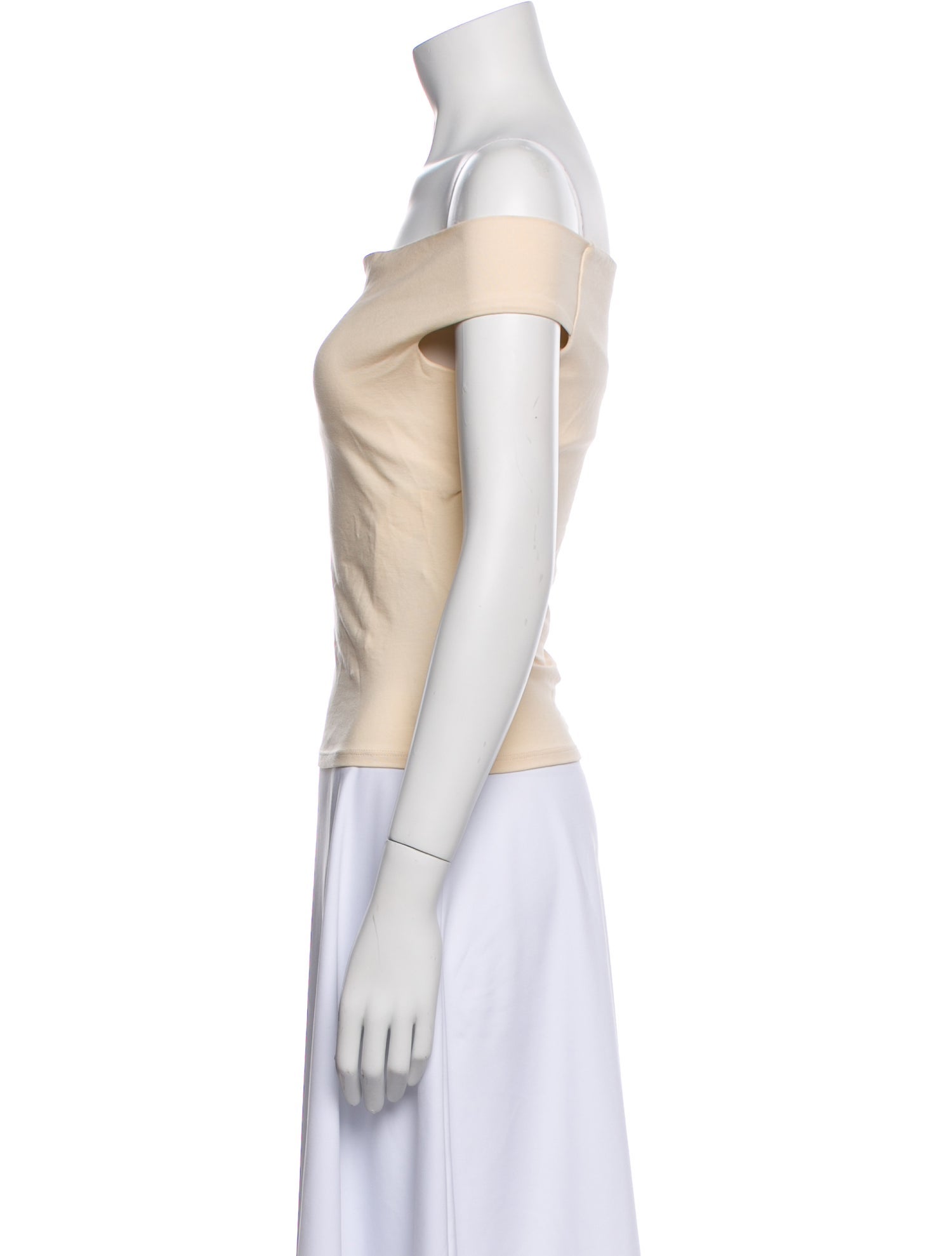 Reformation Off-The-Shoulder Short Sleeve Top