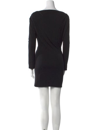 Reformation Cowl Neck Mini Dress