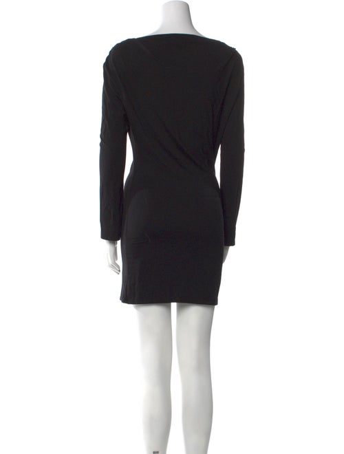 Reformation Cowl Neck Mini Dress