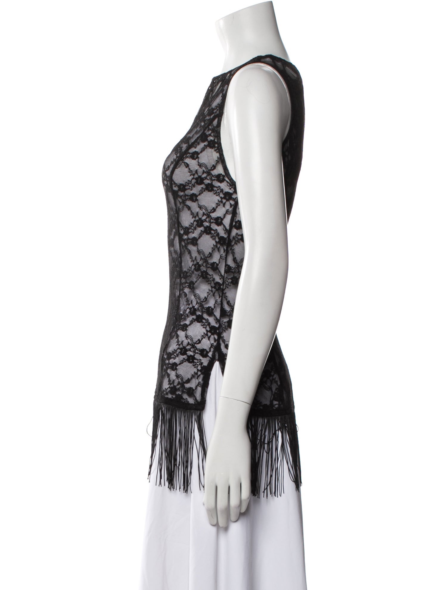 Reformation Printed Bateau Neckline Top