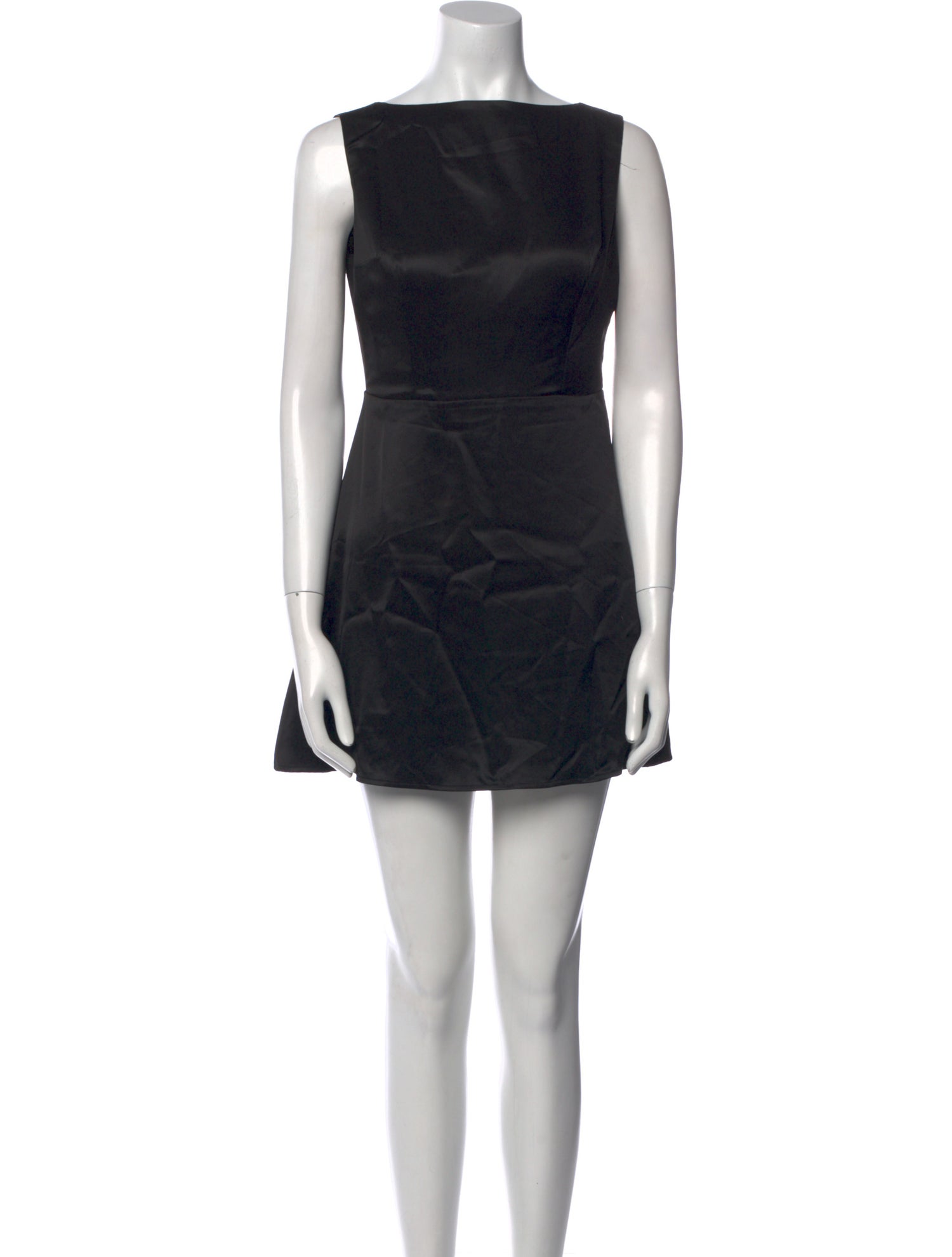 Reformation Bateau Neckline Mini Dress