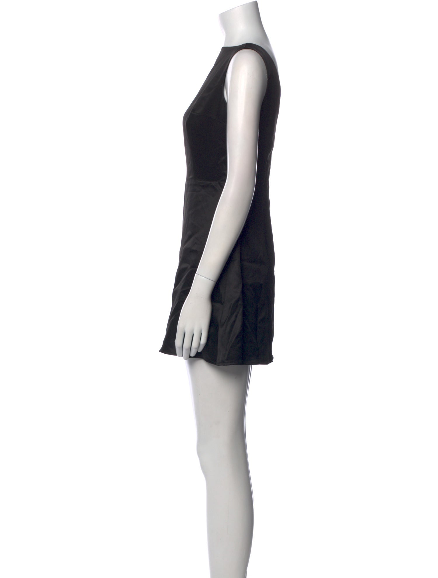 Reformation Bateau Neckline Mini Dress