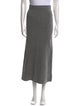 Reformation Wool Midi Length Skirt