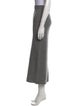 Reformation Wool Midi Length Skirt
