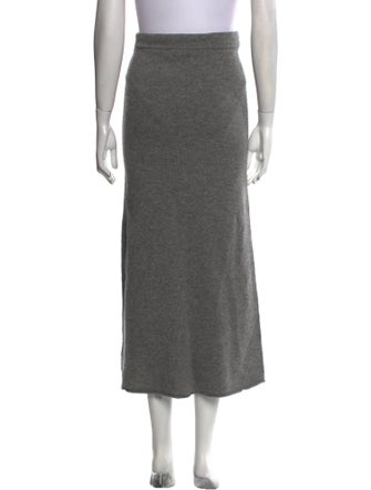 Reformation Wool Midi Length Skirt