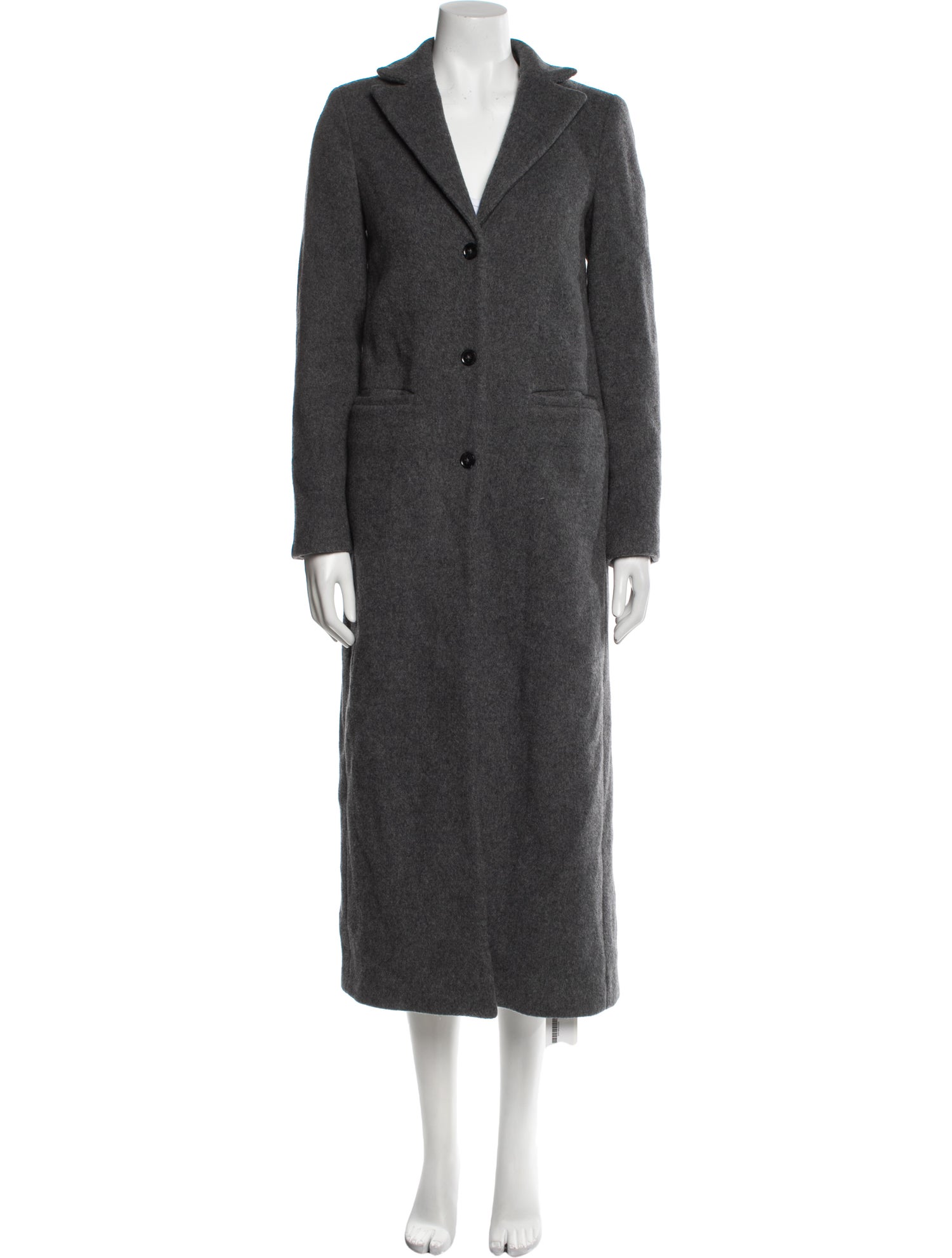 Reformation Wool Tweed Pattern Coat