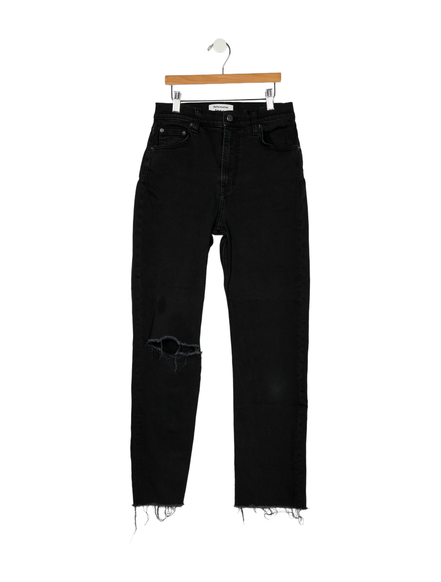 Reformation High-Rise Straight Leg Jeans