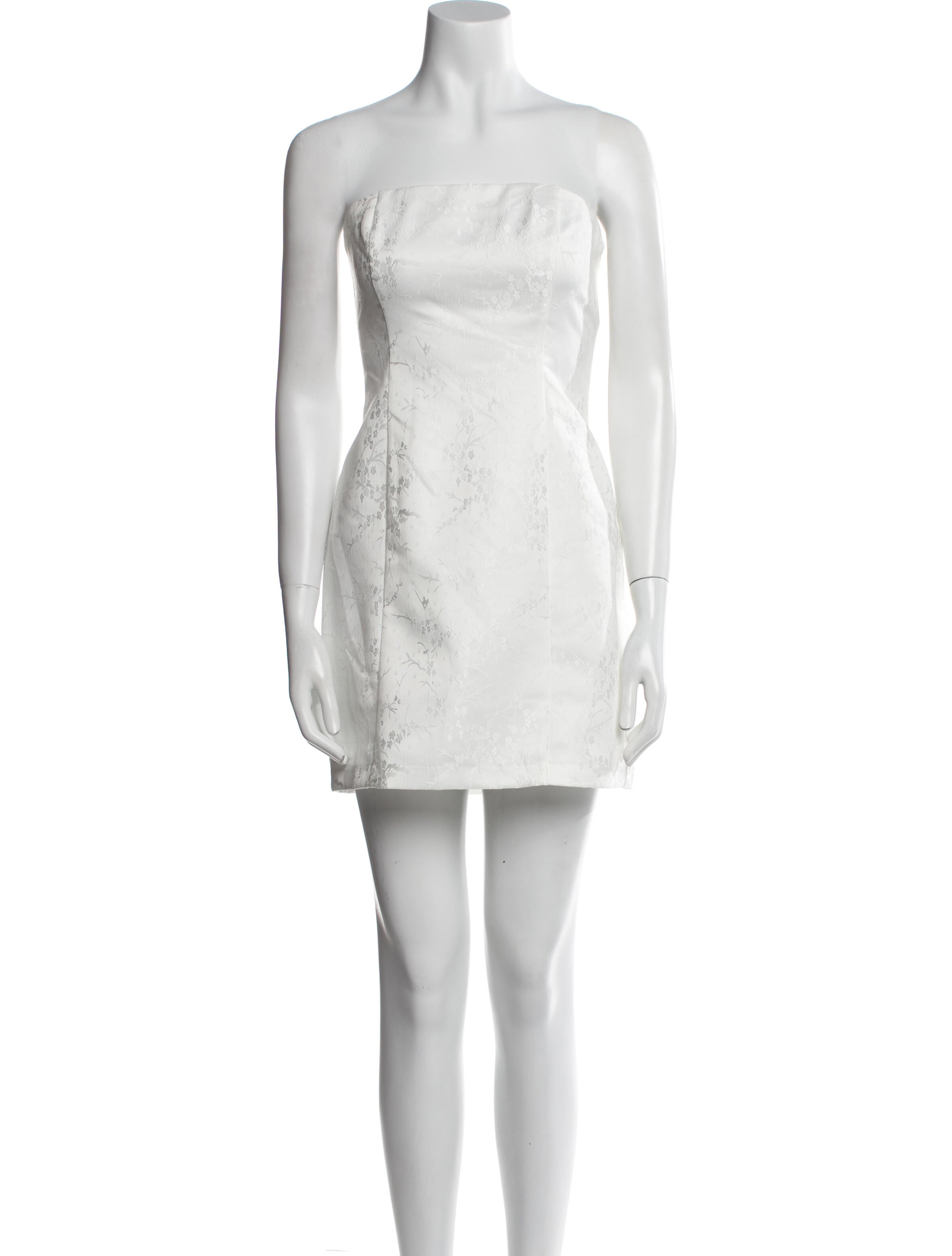 Reformation Strapless Mini Dress