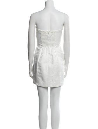 Reformation Strapless Mini Dress