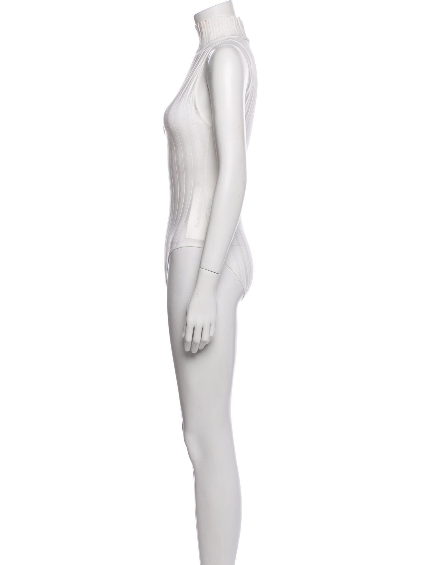 Reformation Turtleneck Sleeveless Bodysuit