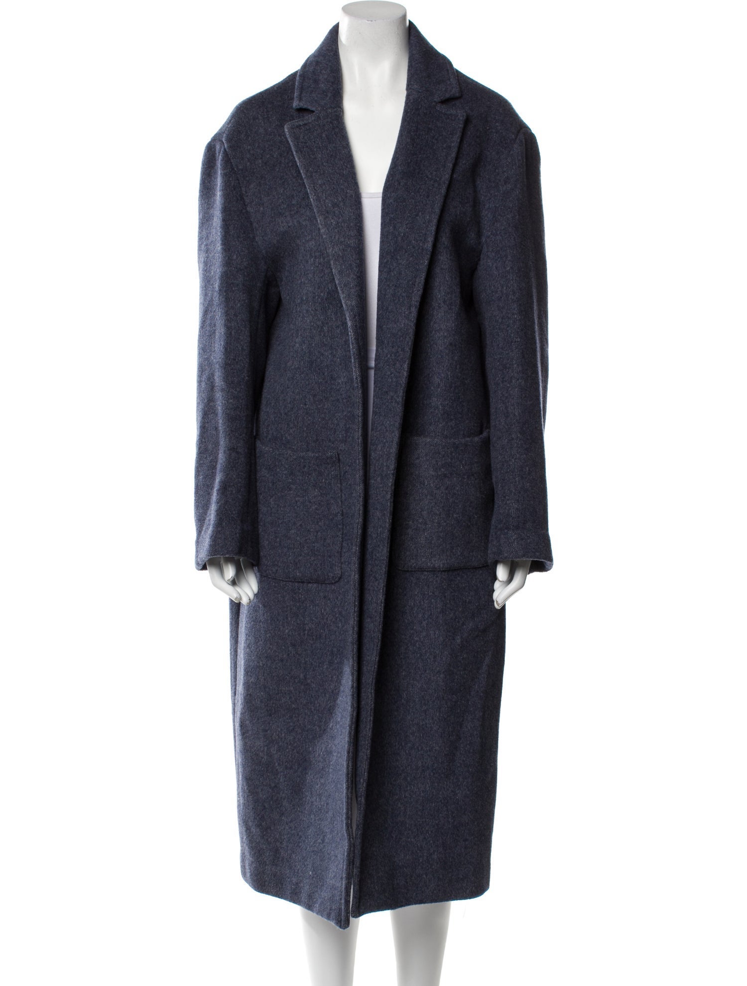 Reformation Wool Faux Fur Coat