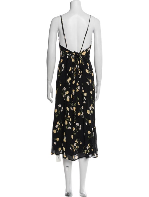Reformation Floral Print Long Dress