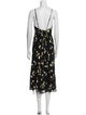 Reformation Floral Print Long Dress