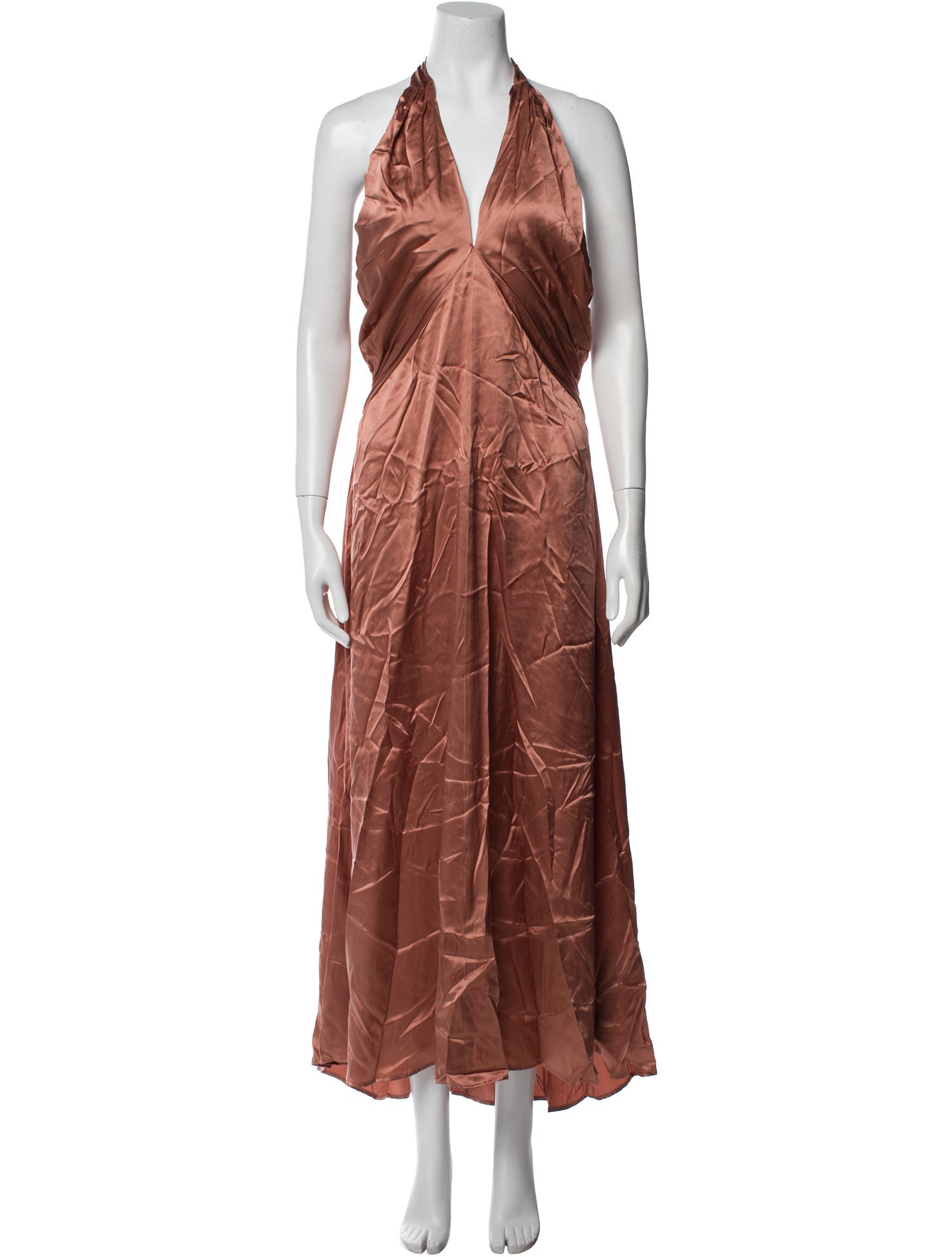 Reformation Silk Long Dress w/ Tags