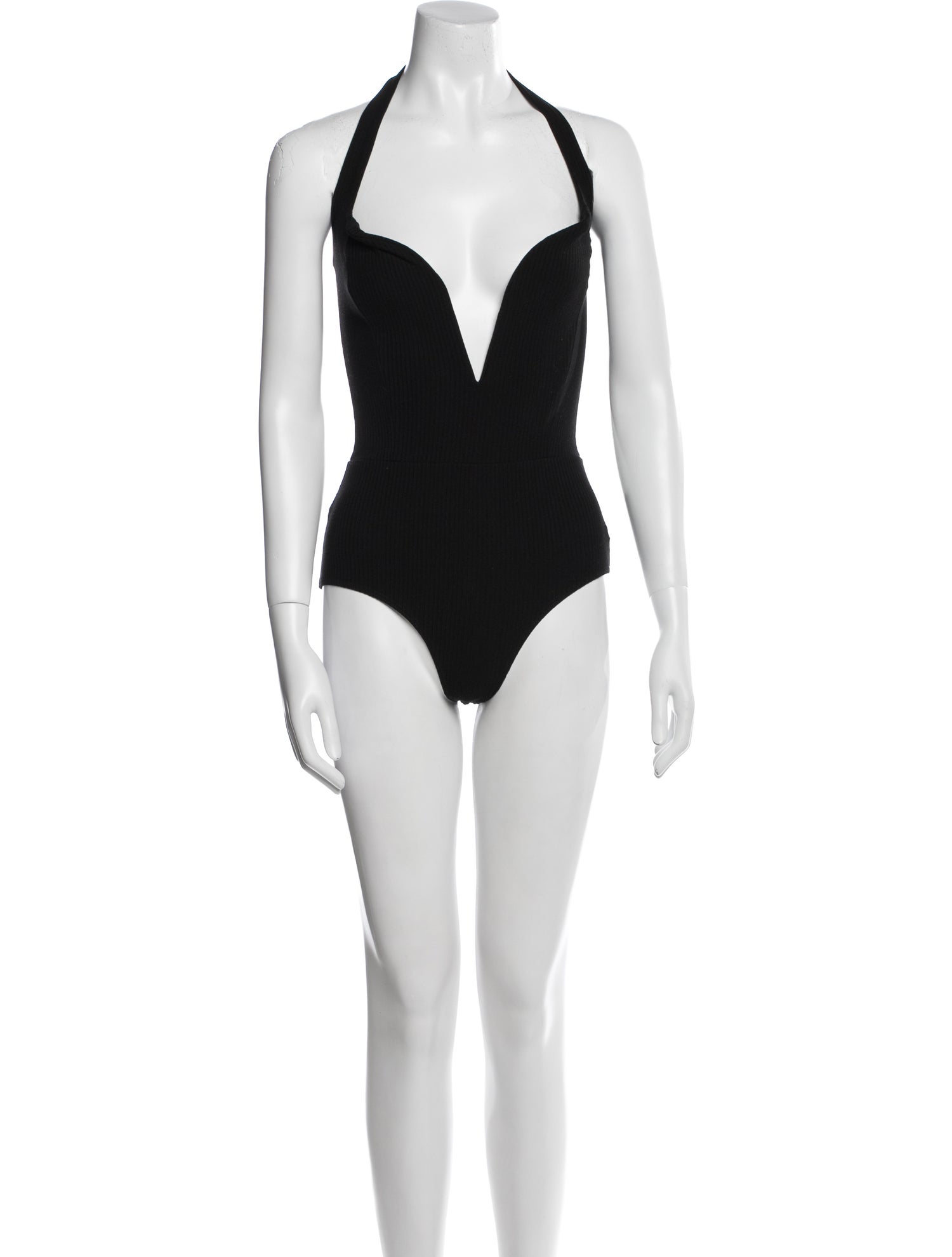 Reformation V-Neck Sleeveless Bodysuit