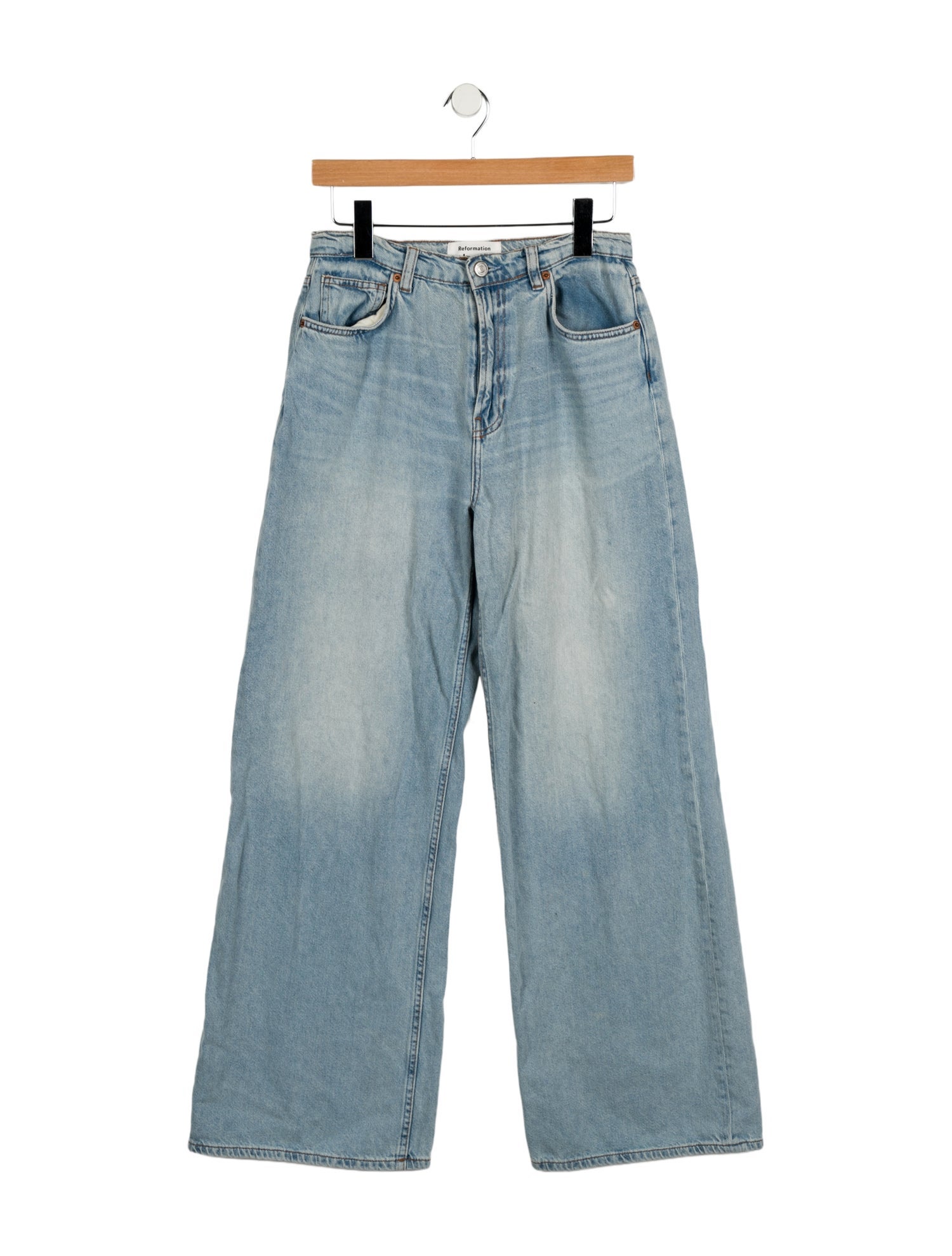 Reformation High-Rise Wide Leg Jeans