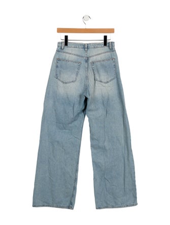 Reformation High-Rise Wide Leg Jeans