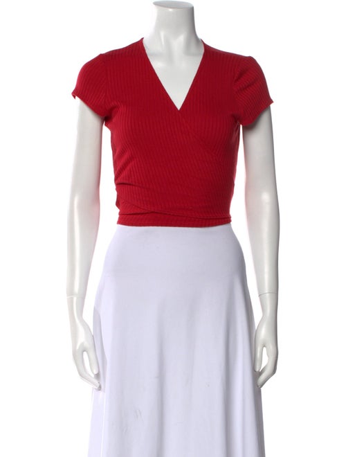 Reformation Cashmere V-Neck Sweater