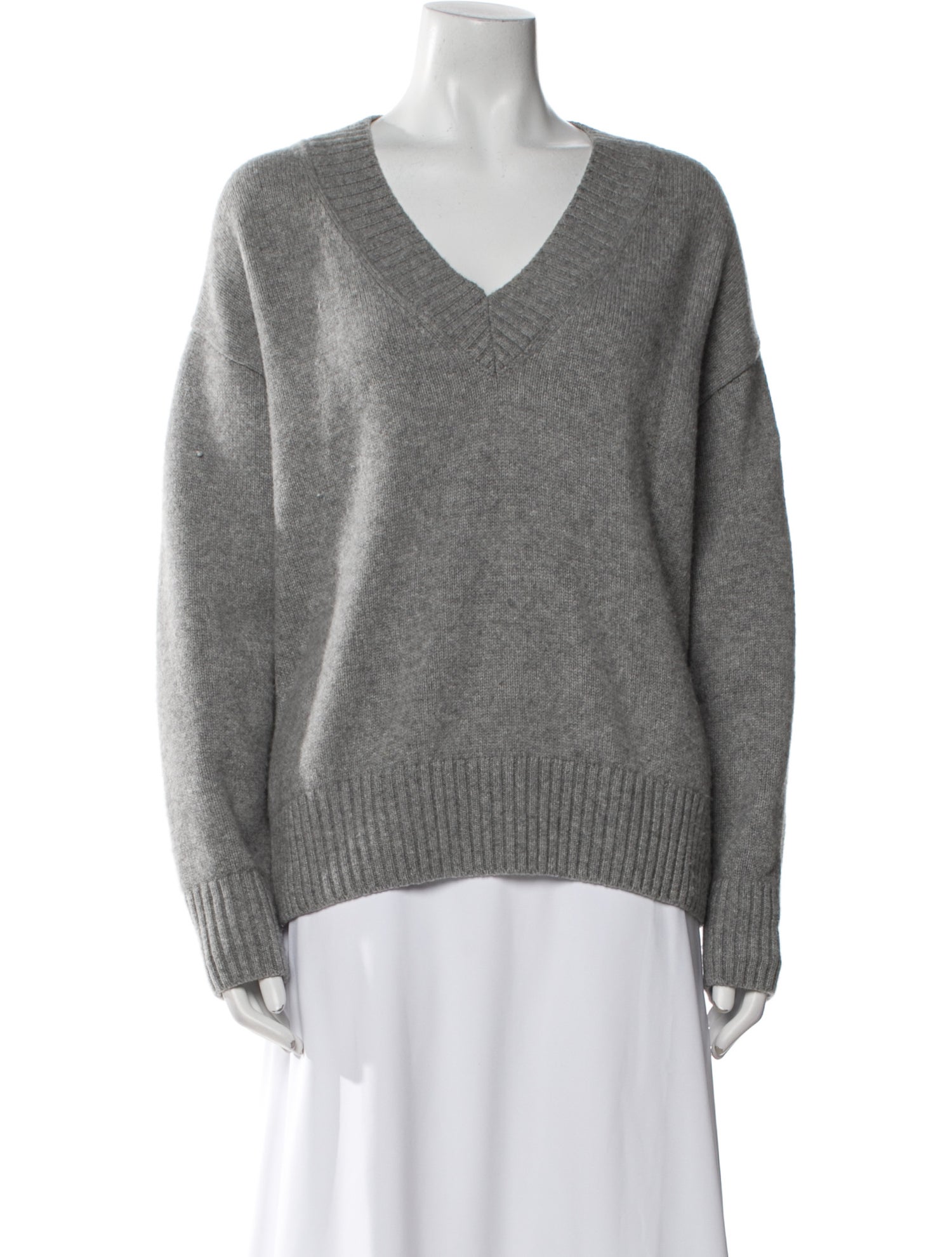 Reformation Cashmere V-Neck Sweater