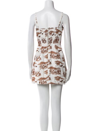 Reformation Linen Mini Dress