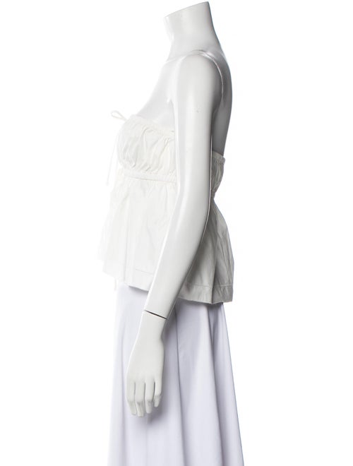 Reformation Strapless Crop Top