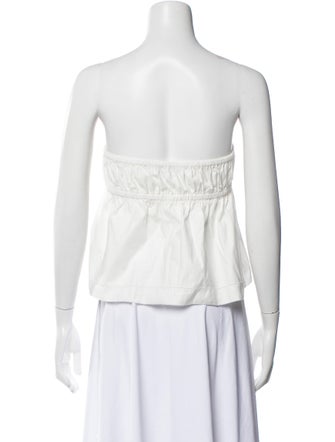 Reformation Strapless Crop Top