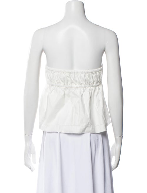 Reformation Strapless Crop Top