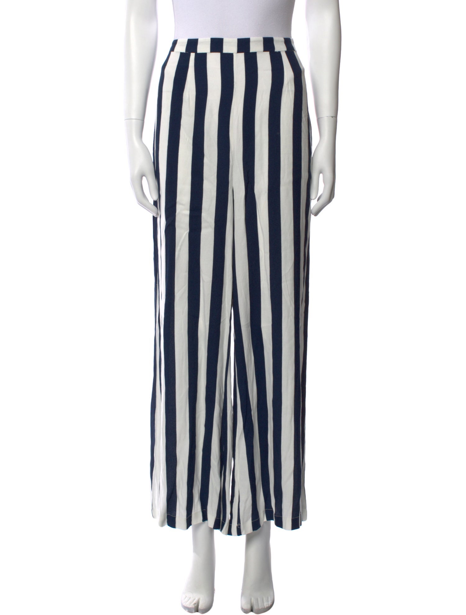 Reformation Striped Wide Leg Pants
