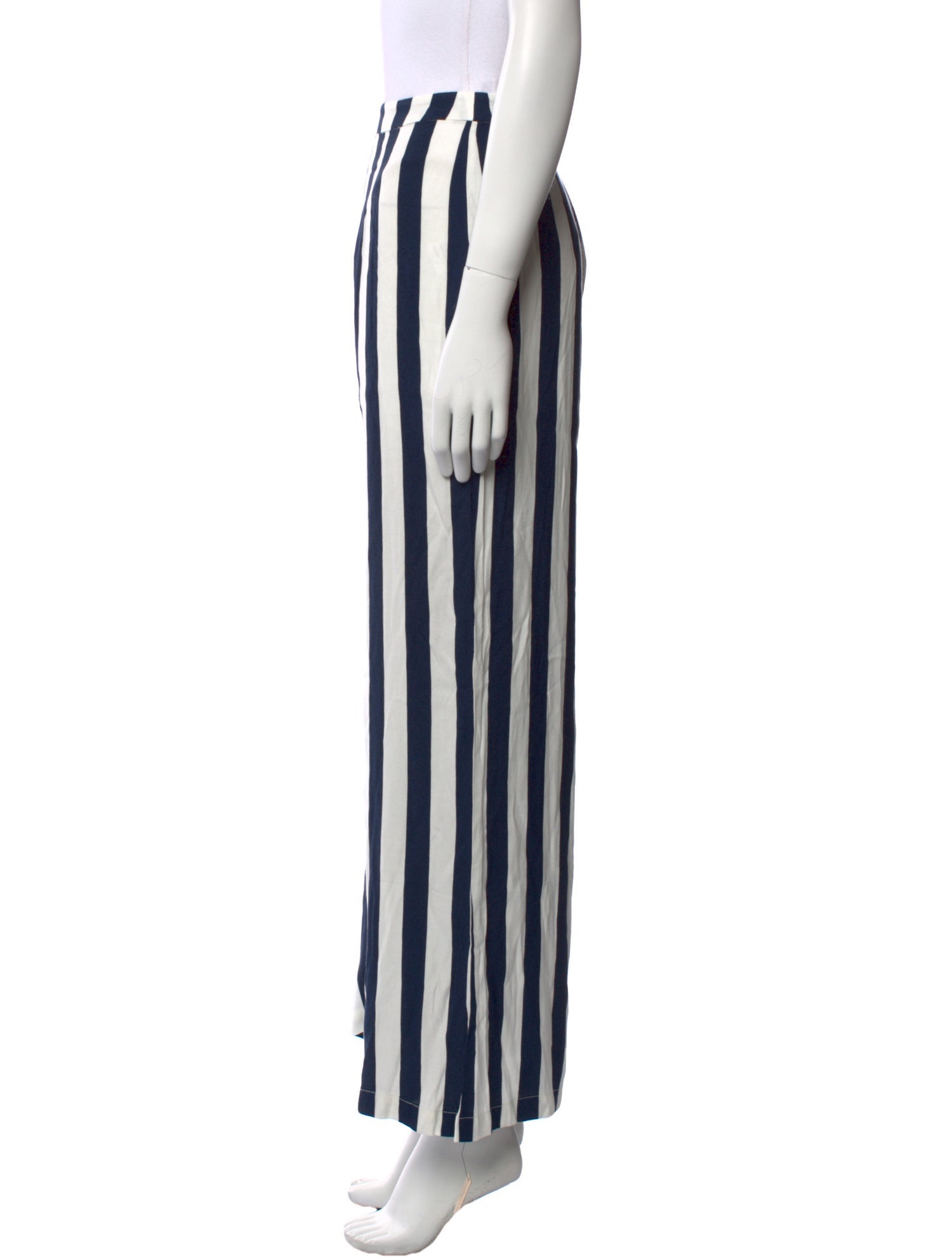 Reformation Striped Wide Leg Pants