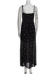 Reformation Printed Long Dress