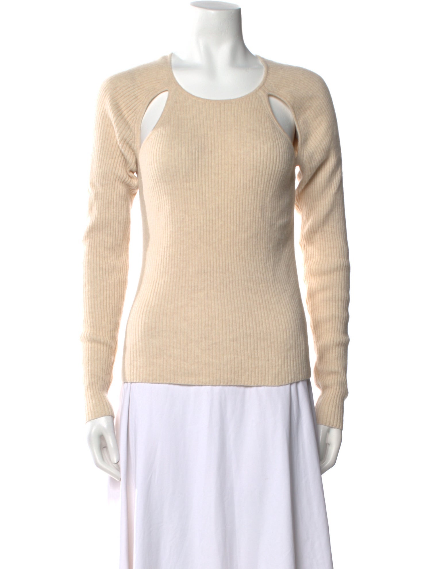 Reformation Cashmere Scoop Neck Sweater