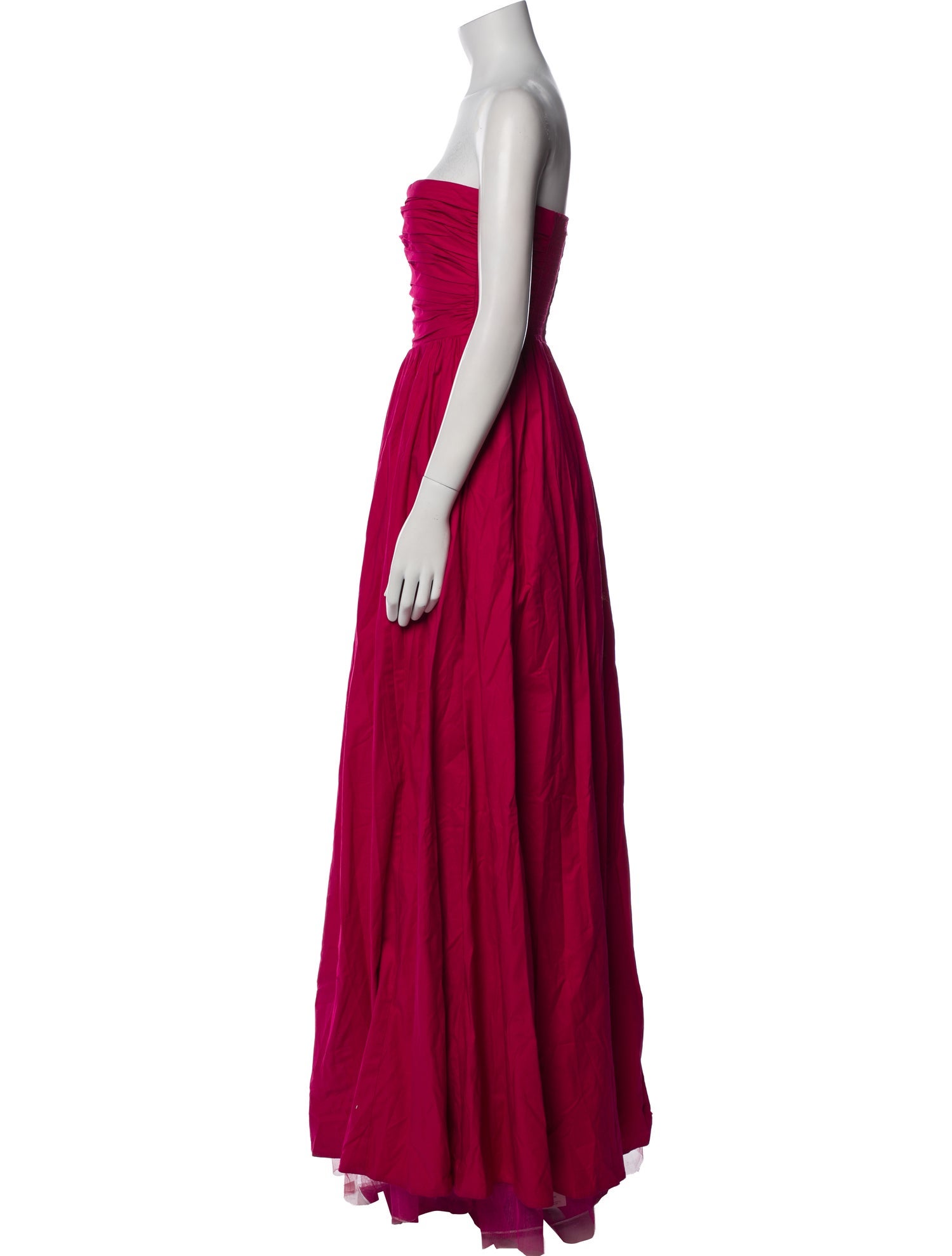 Reformation Strapless Long Dress