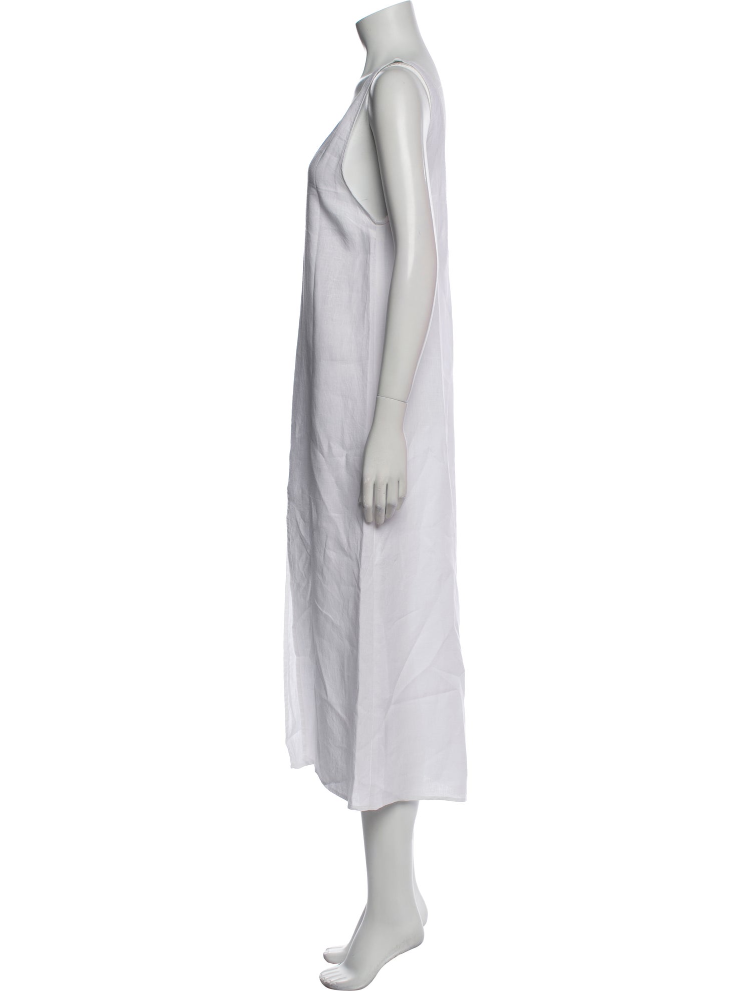 Reformation Linen Midi Length Dress