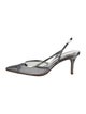 Reformation Mesh Slingback Pumps
