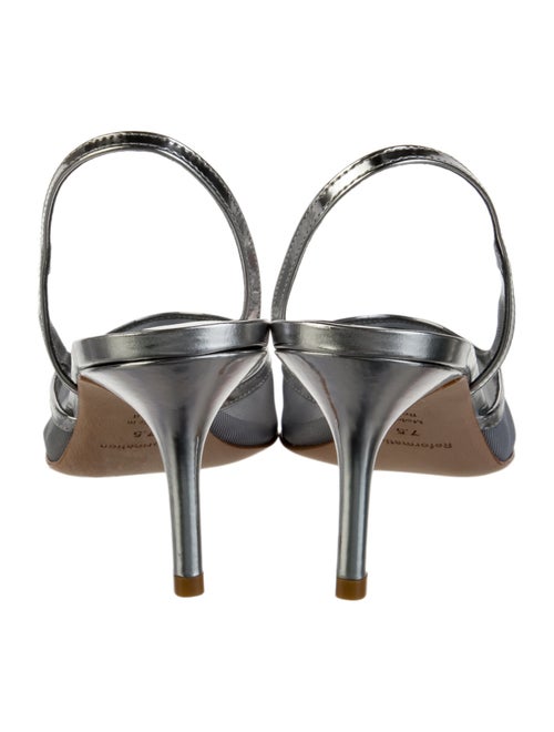 Reformation Mesh Slingback Pumps