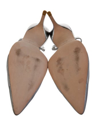 Reformation Mesh Slingback Pumps