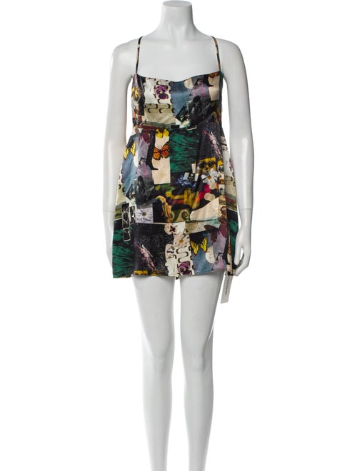 Reformation Silk Mini Dress