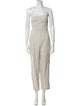 Reformation Linen Square Neckline Jumpsuit