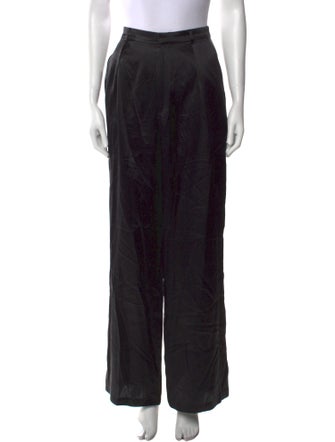 Reformation Silk Wide Leg Pants
