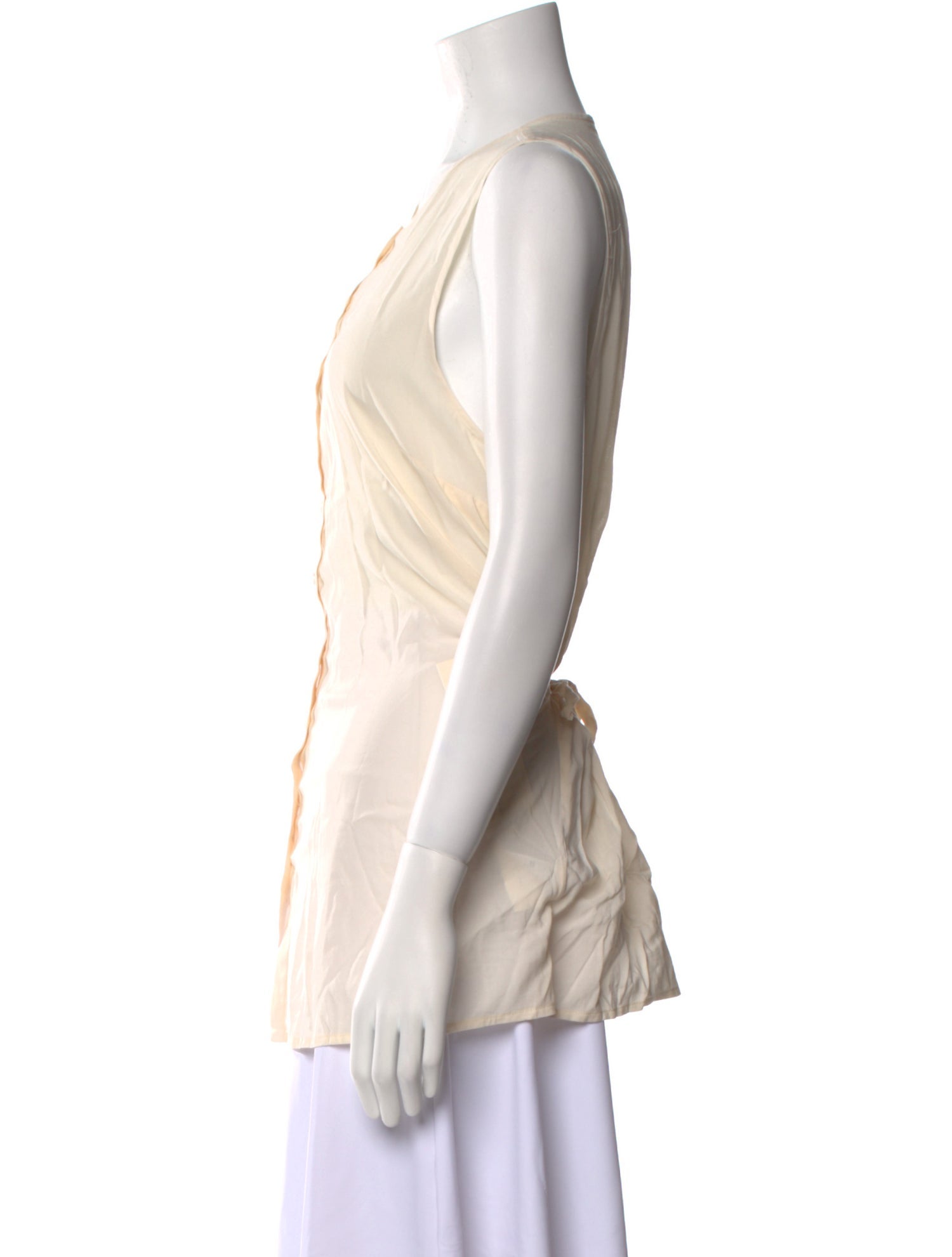 Reformation Crew Neck Sleeveless Tunic