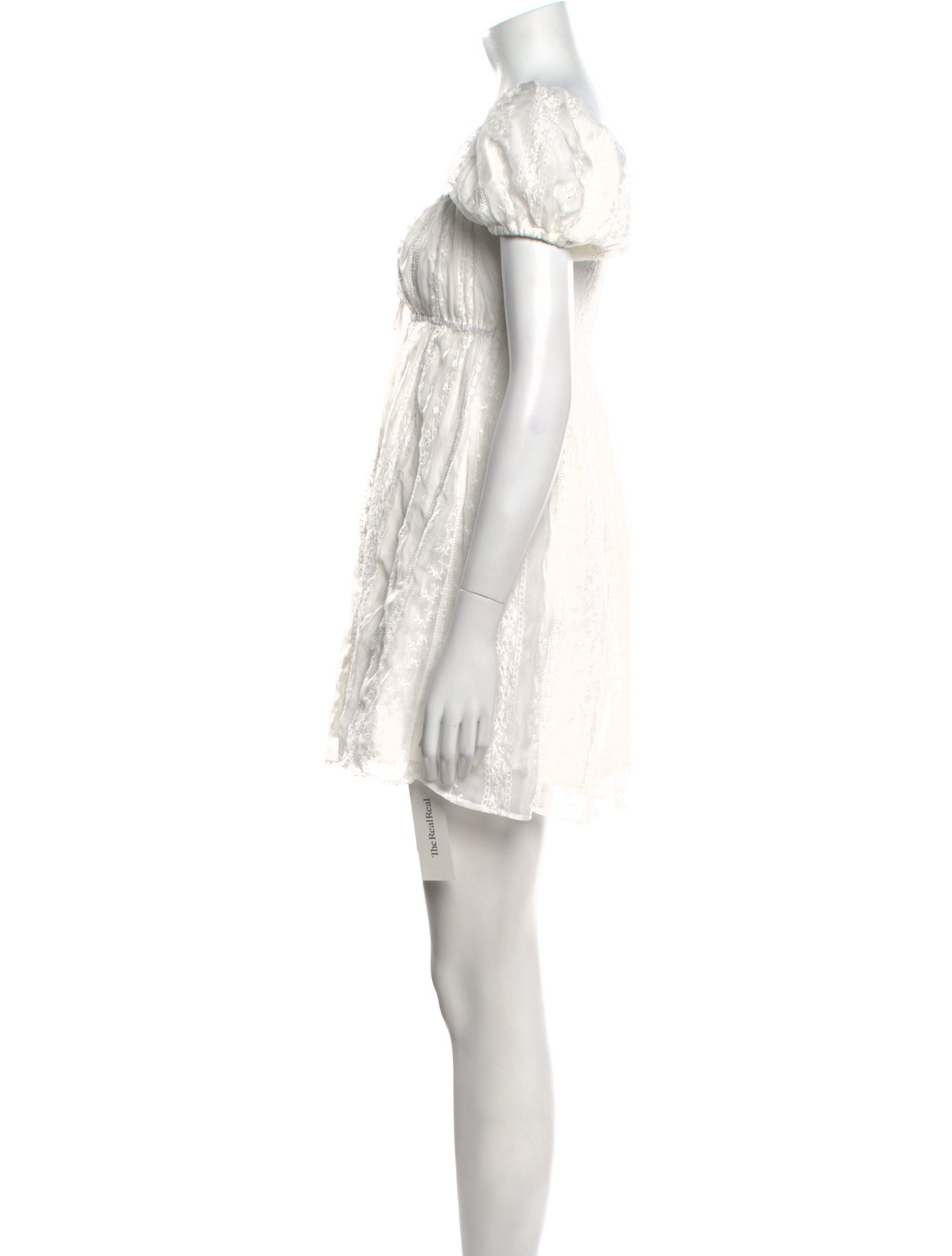 Reformation Square Neckline Mini Dress