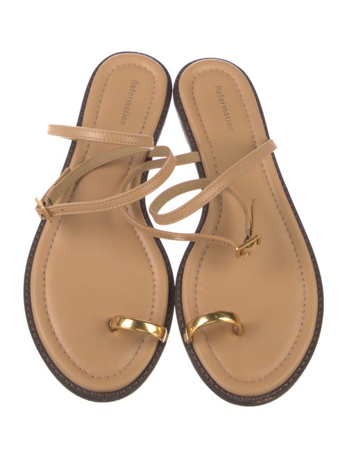 Reformation Leather Sandals